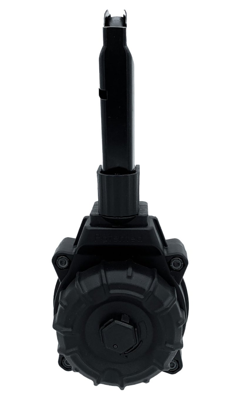 ProMag Smith & Wesson CSX 9mm 50-Round Drum Magazine, DuPont Zytel Polymer Body, Black Finish