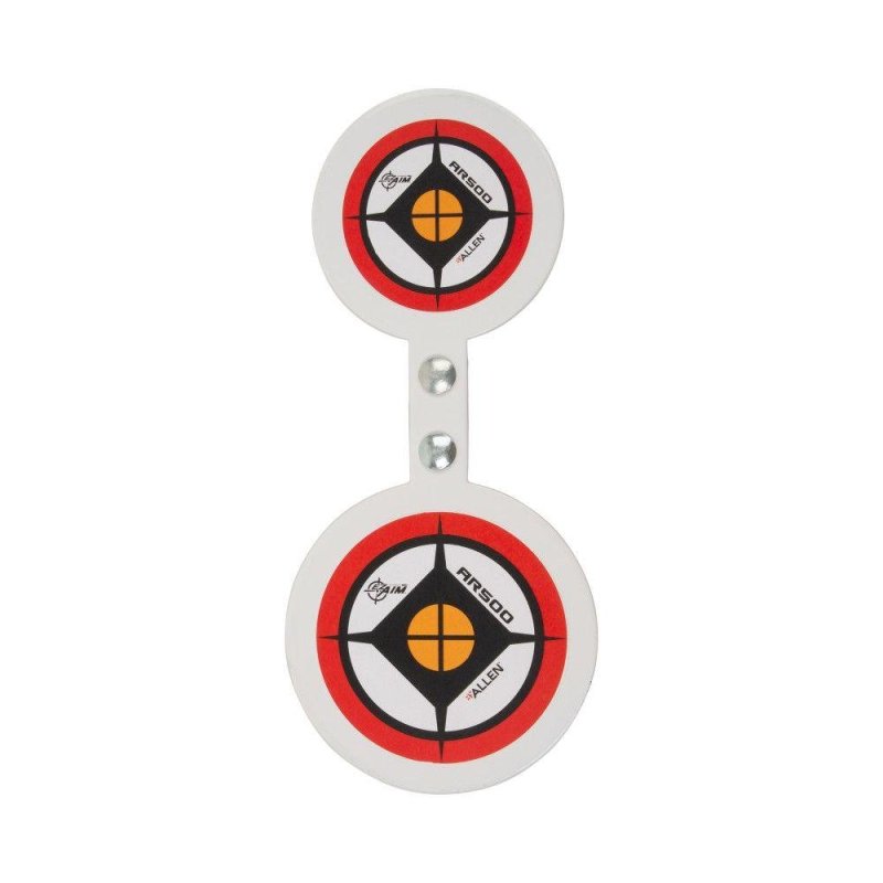 Allen EZ-Aim Hardrock AR500 Round Spinner Target 4in 5in Rimfire Centerfire