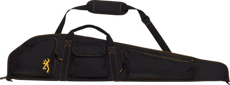 Browning Flex 50" Rifle Case Black and Gold Ripstop Fabric