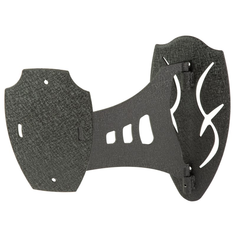 Skullhooker SKHSSMBLK Single Shoulder Mount Kit Black Steel 8" Arm