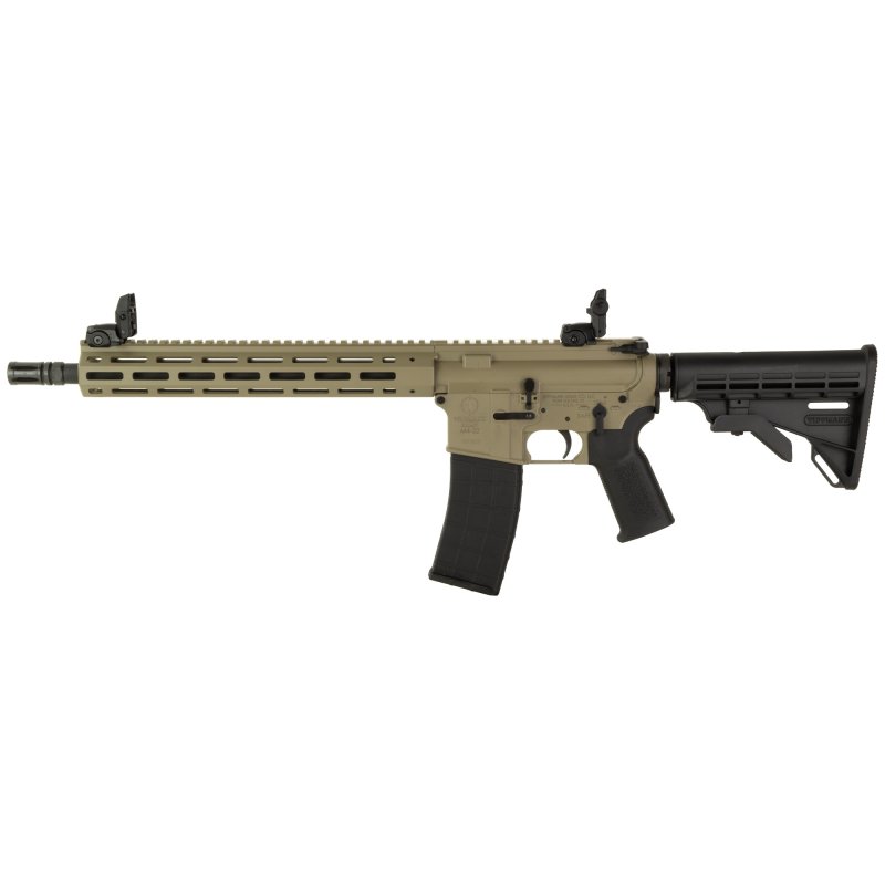 Tippmann M4-22 A101167 22LR Rifle, 16" Barrel, MLOK, FDE, 10 Rounds