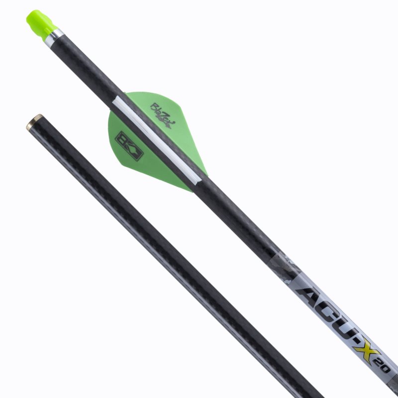 TenPoint ACU-X Carbon Arrows 20 In Black ACU-X Nock 36-Pack