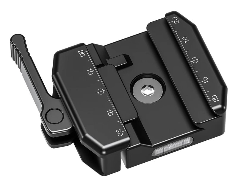 LEOFOTO LSC-52 Arca Picatinny Hybrid Clamp Premium