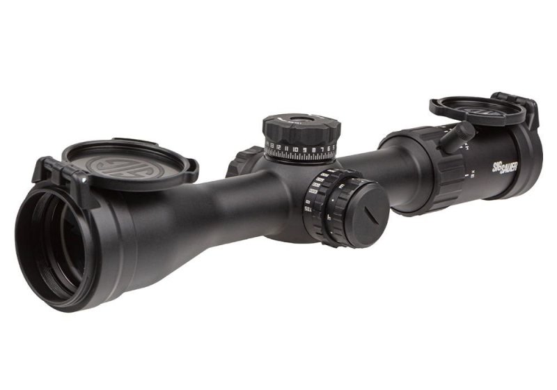 Sig Sauer Whiskey 4 SOW43002 3-12x44mm 30mm SFP Matte Black Scope