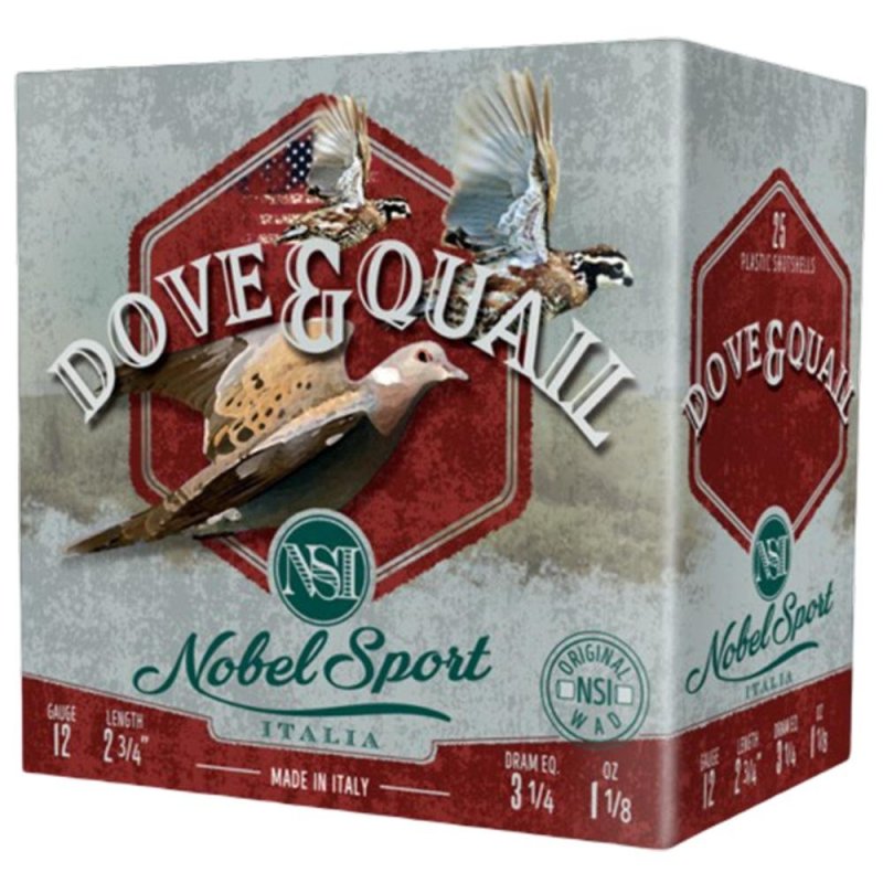 Eurosports Dove & Quail 12ga 2-3/4 In 1-1/8oz 1255fps #6 25/ct