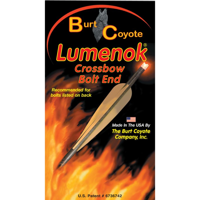 Lumenok GTC3 HD Orange Moon Crossbow Nocks Gold Tip 3-Pack