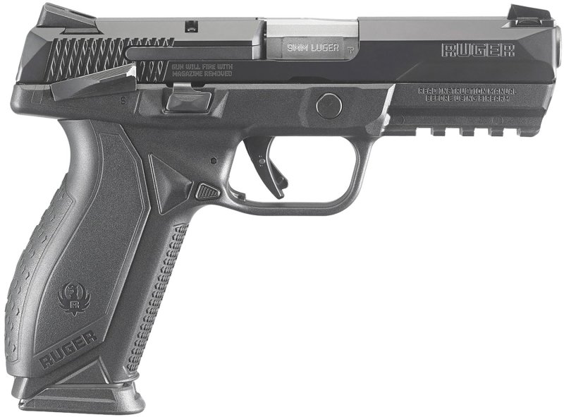 Ruger American Duty 9mm Luger 4.20 In Barrel 10+1 Black