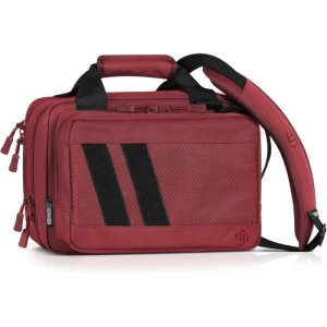 SAVIOR RA-DGSPWS-MINI-RD Mini Pistol Range Bag - Specialist Series - SEDONA RED