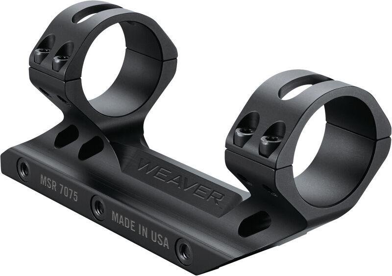 Weaver 99679 Premium MSR Mount 1" Tube Aluminum Matte Black