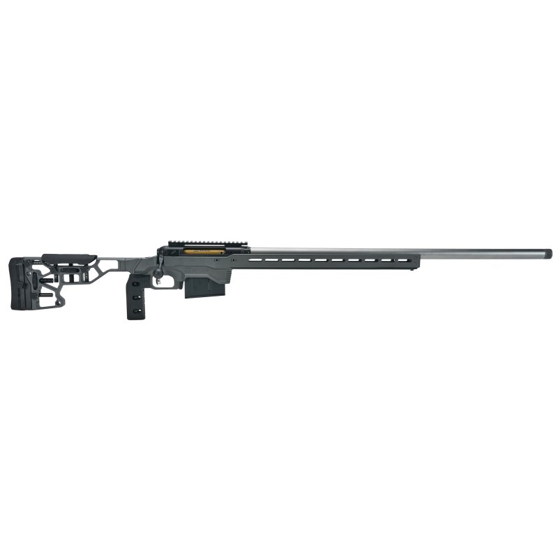Savage Arms 57561 Elite Precision 300 PRC 30" 5+1 Matte Black/Gray Cerakote/Black Polymer
