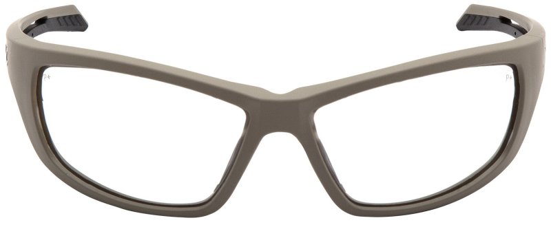 Pyramex Safety Howitzer VGST1310T Clear Anti-Fog Lens Tan Frame