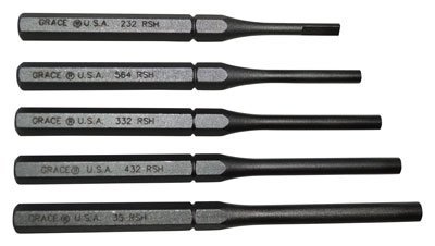 Grace USA Punch SET Roll PIN Holder OF 5 Steel GRRSH5