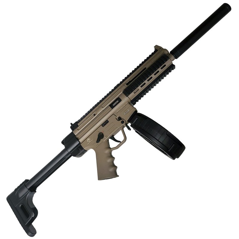 ATI GSG-16 CARBINE RIA 22LR 16.25IN BARREL 110RD ROTARY MAG TAN GERGGSG16110T