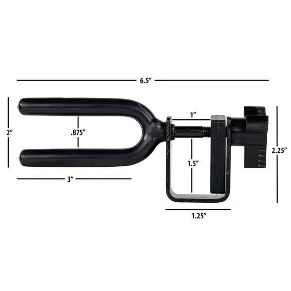 Summit Treestands SU85134: All-Metal Universal Bow Holder, Black