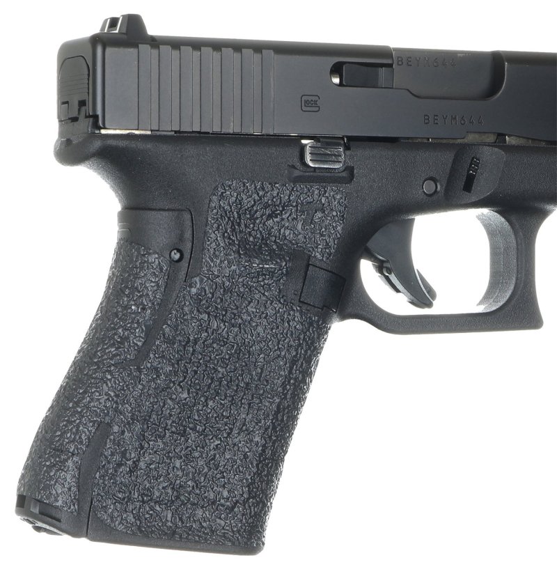 Talon Grips EV02R Textured Black Rubber Grip for Compact Glock Gen 5