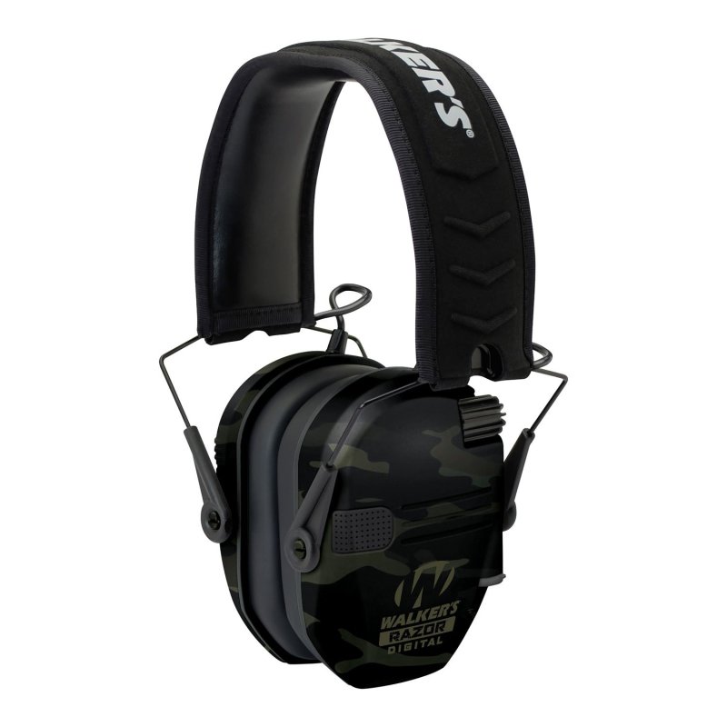 Walker's GWPDRSEMMCCG Razor PRO Digital Earmuff 23 dB Multi-Cam/Black