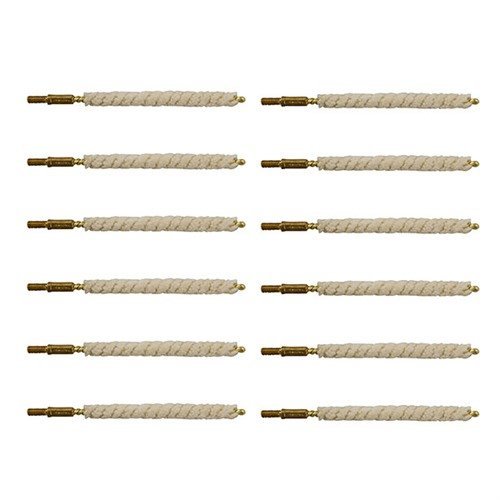 Brownells Cotton Bore Mop 20 Caliber 12 Pack