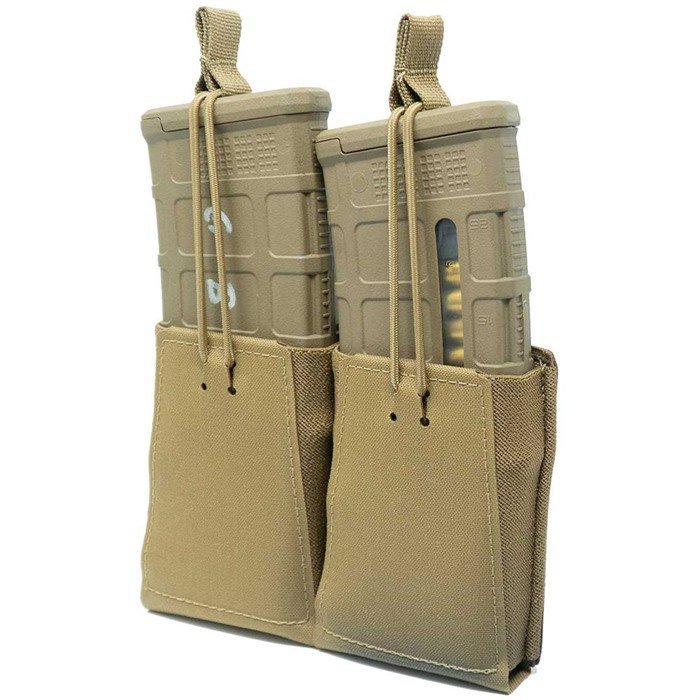 GBRS Group Double Rifle Magazine Pouch Coyote Brown Fits 2