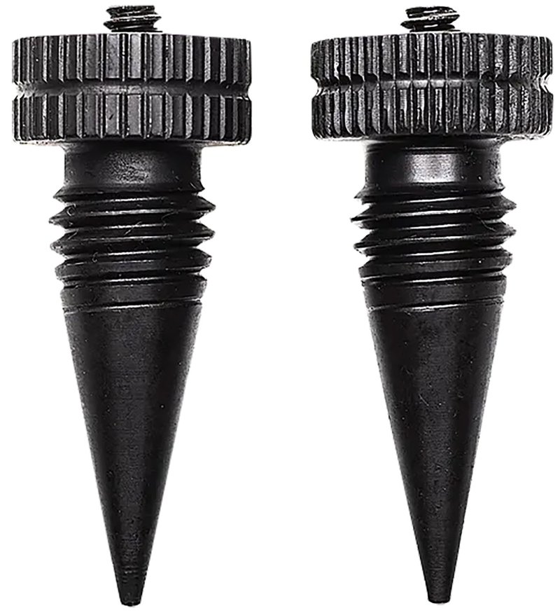 Accu-Tac SRS0200 G1 Bipod Feet Screw-On Aluminum Black 1.70 oz