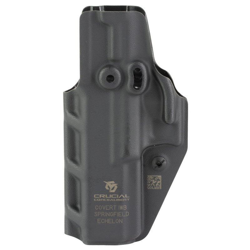 Crucial Concealment Covert IWB Kydex Holster Black Springfield Echelon