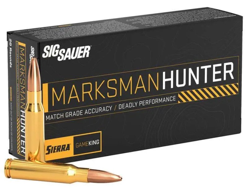 Sig Sauer E7RMGK16020 Marksman Hunter 7mmRem 160Gr