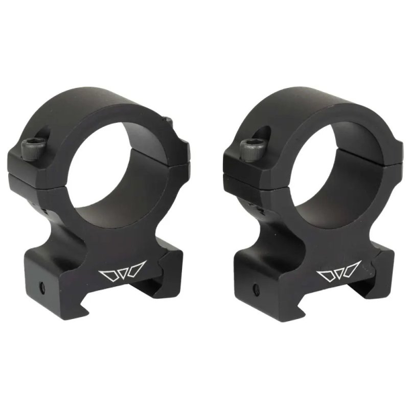 Warne Vapor Horizontal 30mm High Matte Scope Rings Fits Picatinny (V615M)