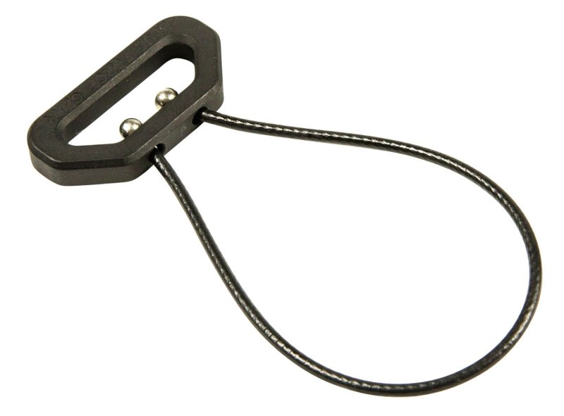 Blue Force Gear UWL325BK Universal Wire Loop 6061-T6 Black 1.25"