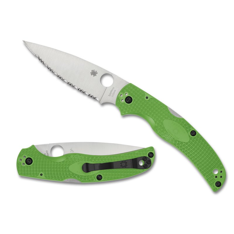 Spyderco Native Chief Lightweight Salt Green LC200N C244SGR Knife