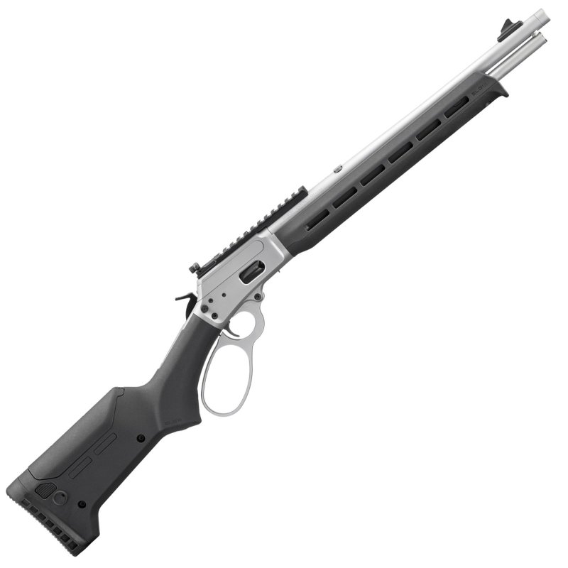 Ruger 70926 1894 Trapper 357 Magnum 16.17 In 8+1 Satin Stainless Threaded 1/2-28