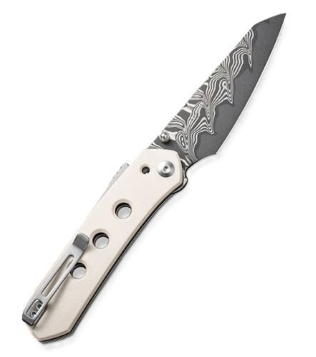 CIVIVI Vision FG 3 In Damascus Blade Ivory G10 Superlock