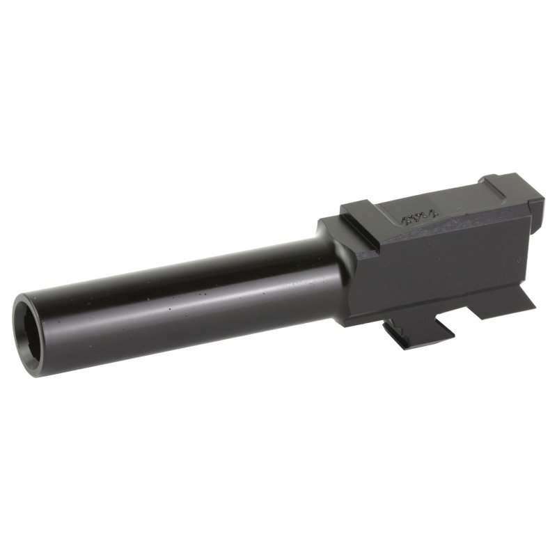 Rosco Manufacturing BL-G43-9MM-M-STD 9mm 3.4In 1-10TW Non-Threaded Black