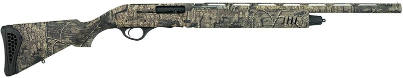 20 GA Synthetic Stock Shotgun: 3" Chamber, 22" Barrel, 4+1 Capacity - Anodized Alloy