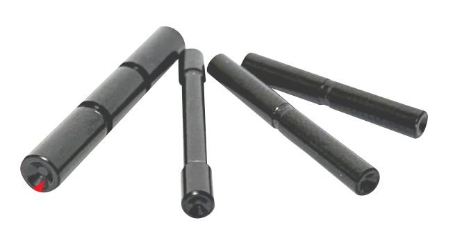 Cross Machine Tool Company CRG4PSBK 4 Pin Set Dimpled Steel Glock Gen4