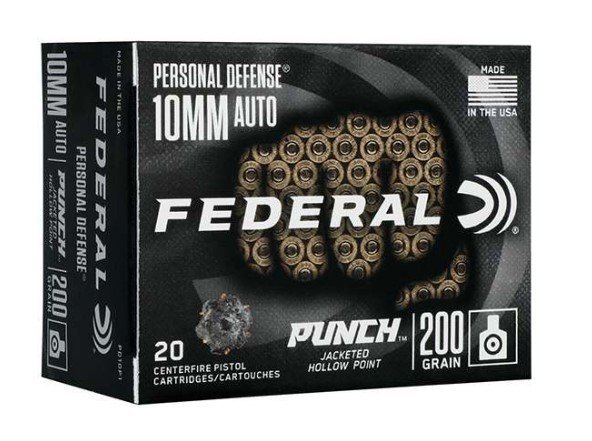 Federal PD10P1 10mm Auto 200 Grain Jacketed Hollow Point 20 Rounds
