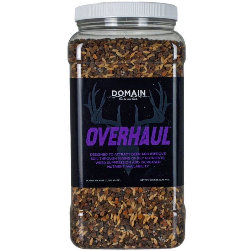 Domain OHFP525 Overhaul Seed Mix 5.25 lb 1/4 Acre Full/Partial Sun