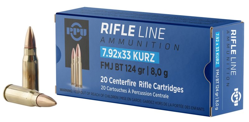 Prvi Partizan PP7K 940 7.9x33mm Kurz 124gr FMJ BT 20/Box