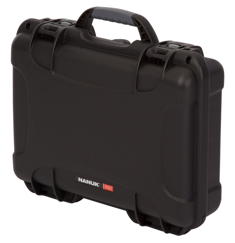 Nanuk 9101001 Waterproof Black Hard Case with Foam Padding