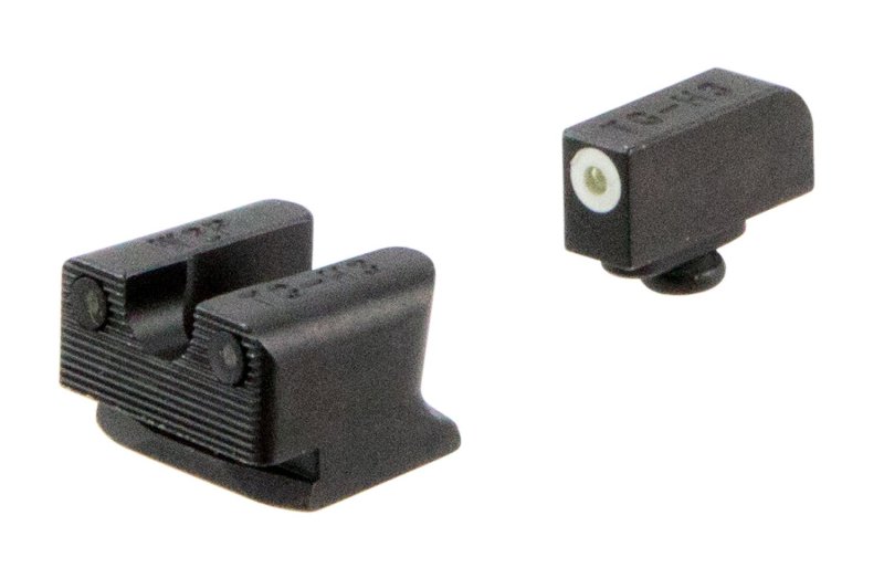 TruGlo Tritium Pro Handgun Sight Set Walther PPS White Focus Lock Ring