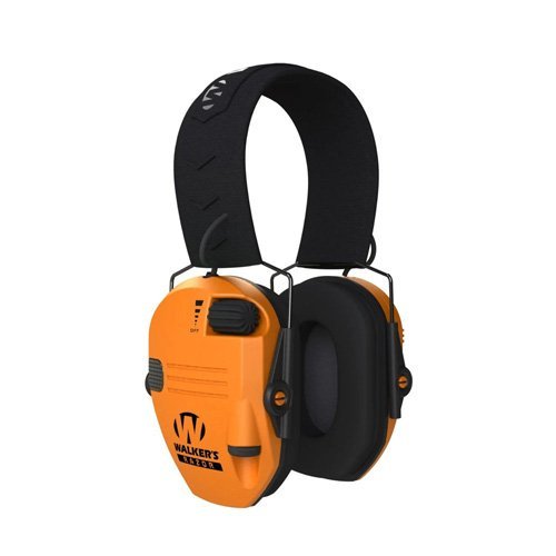 Walker's Razor Slim Electronic Muff NRR 23dB Blaze Orange