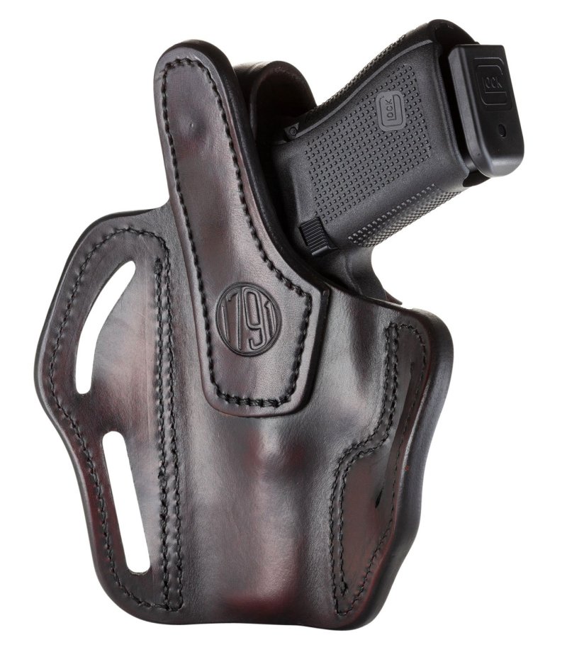 1791 Gunleather BHX Thumb-Break OWB Belt Holster RH Multi-Fit Glock