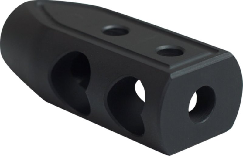 Timber Creek 65HBBLC Heart Breaker Muzzle Brake 6.5 Creedmoor Black