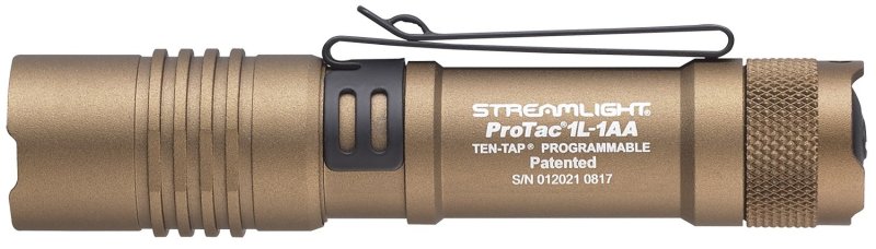 Streamlight ProTac 1L AA 88073 350 Lumens Multi-Fuel Coyote