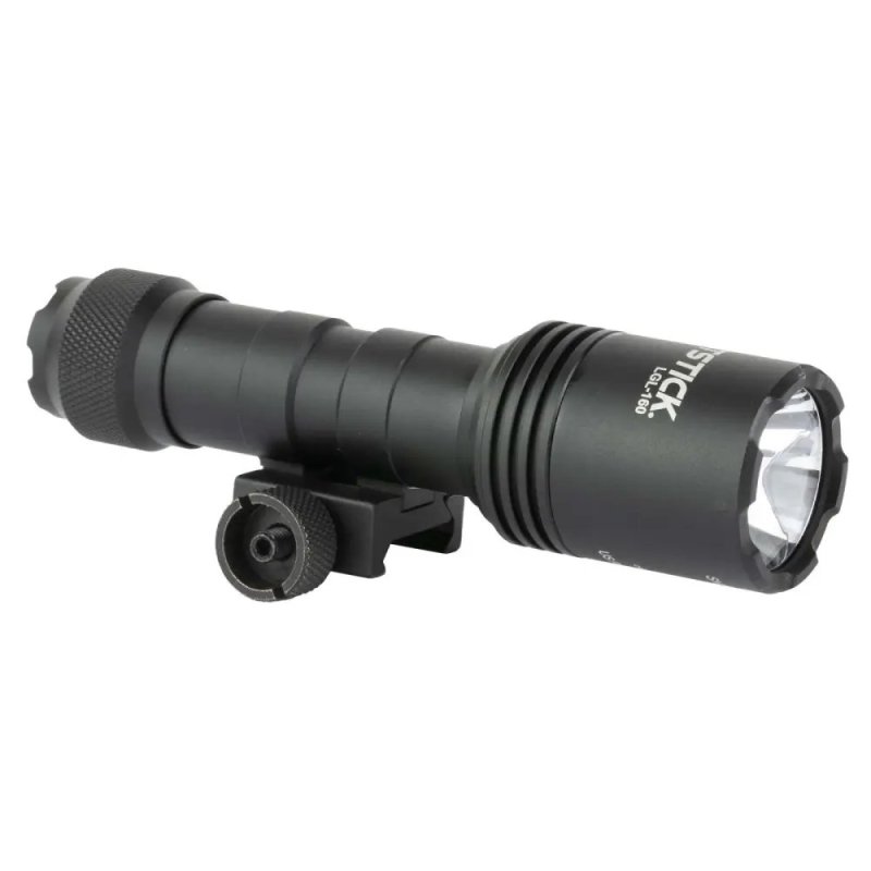 Nightstick LGL160 Full Size Long Gun Light Kit 1100 Lumens White LED Black Anodized Aluminum 300 Meters Beam