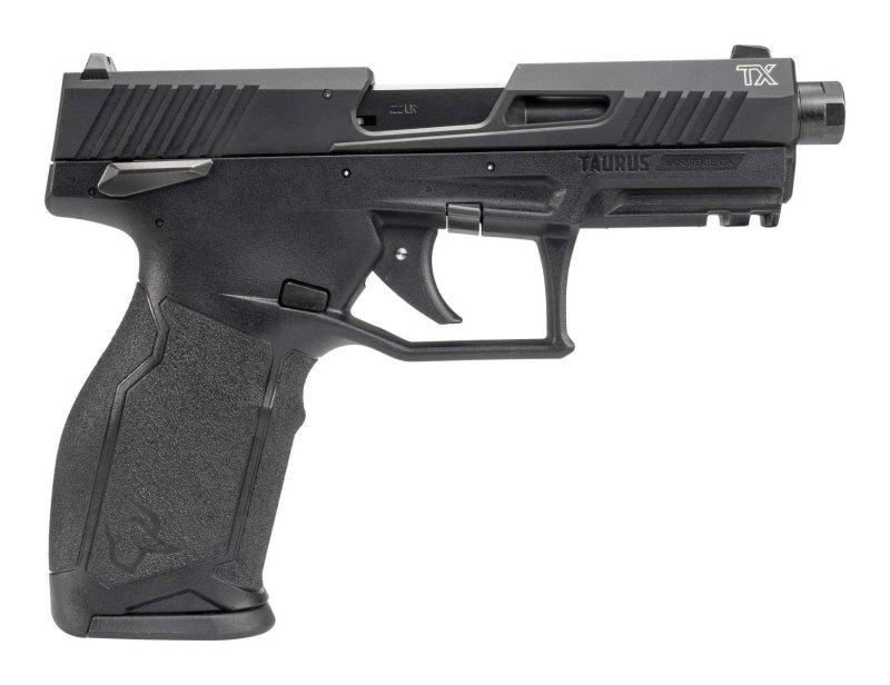 TaurusTX 22 Enhanced Rimfire Pistol: 22LR, 4.6" Threaded Barrel, 22-Round Capacity (4.60)