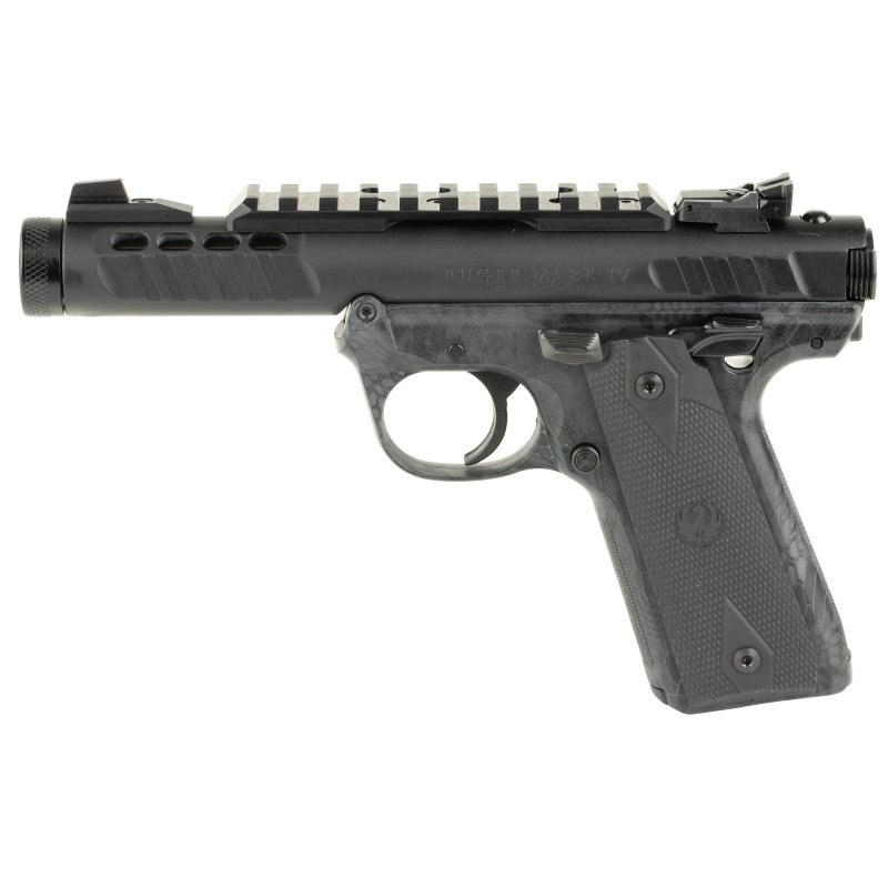 Ruger 43958 Mark IV 22/45 Lite 22LR Pistol, 4.4" Barrel, 10 Rounds, Black