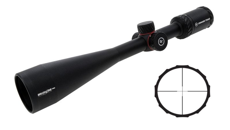 Crimson Trace Brushline Pro 3-12X42 Plex 30mm Tube Matte