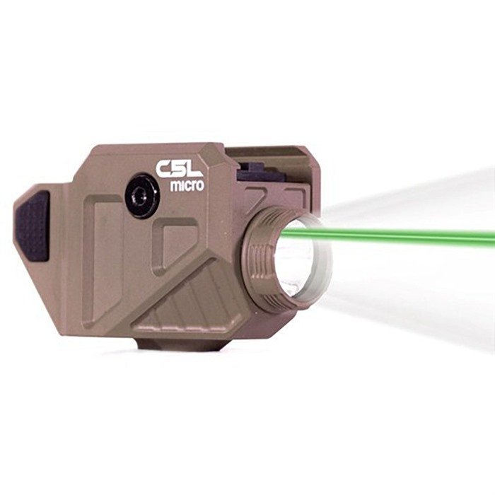 Viridian 930-0056 C5L Micro Tac Light, Green Laser, 550 Lumen, FDE
