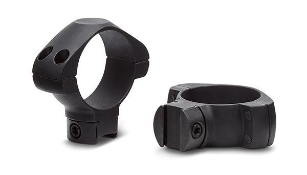 Konus 7420 Steel Riflescope Rings 30mm Low Profile for .22 & Airguns Black