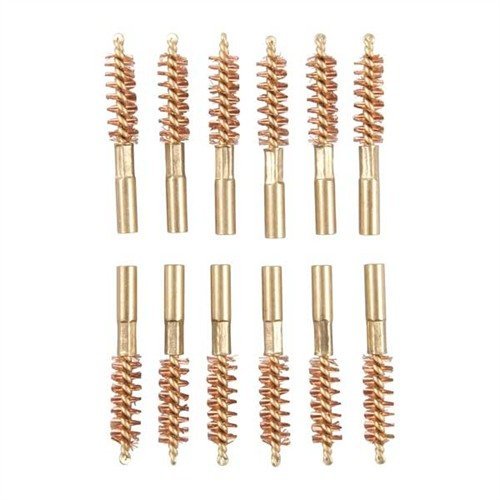 Brownells Special Line Dewey Bronze Pistol Brush 9MM 12 Pack