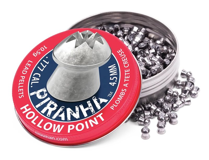Crosman Piranha Hollow Point Pellet .177 Caliber 10gr 400ct